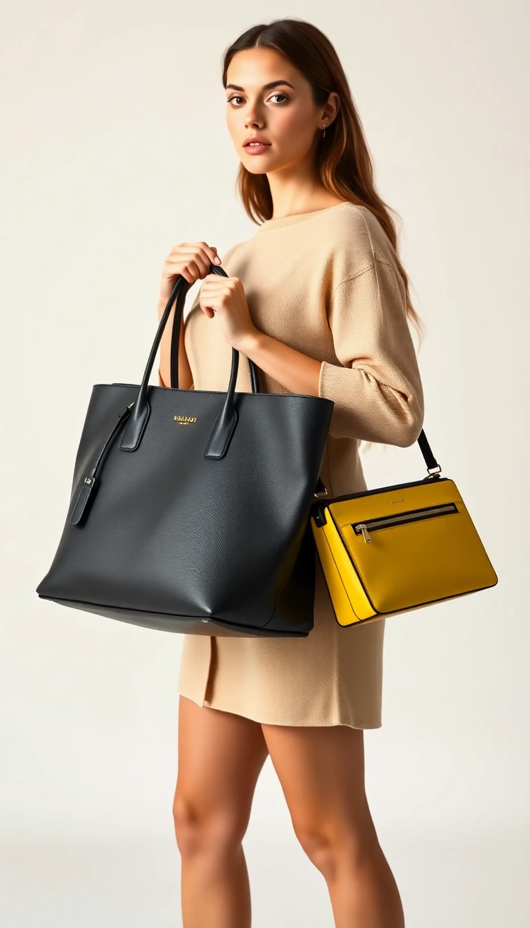 Bolsa grande ou bolsa pequena qual escolher